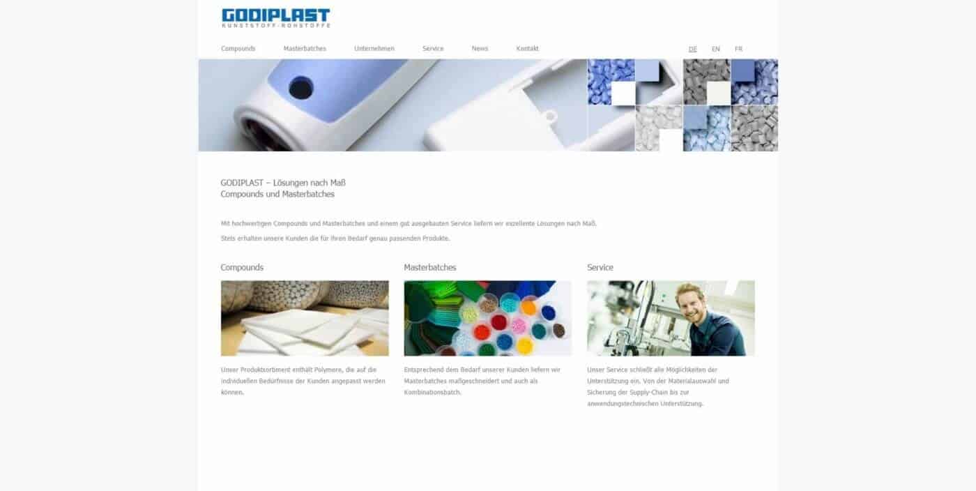 DE Home Compounds und Masterbatches – Lösungen und Sicherheit Godiplast