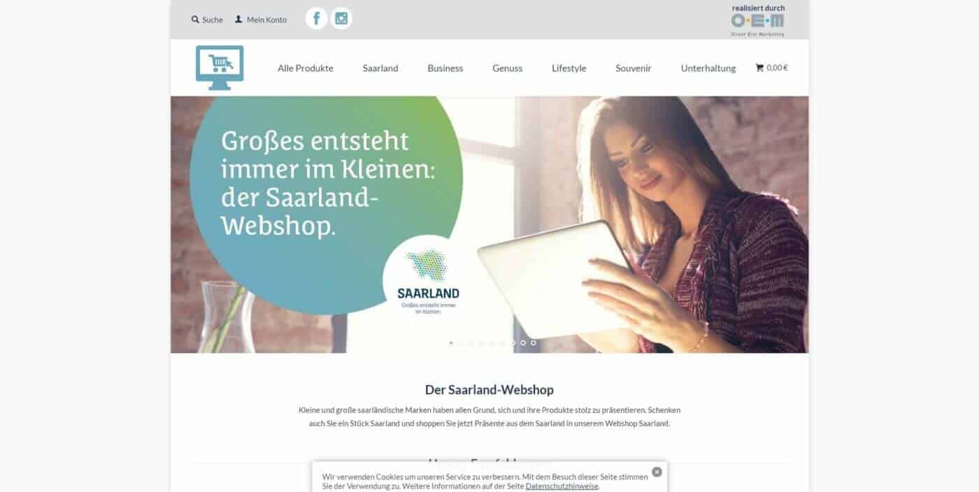 Offizieller Saarland Webshop Webshop Saarland