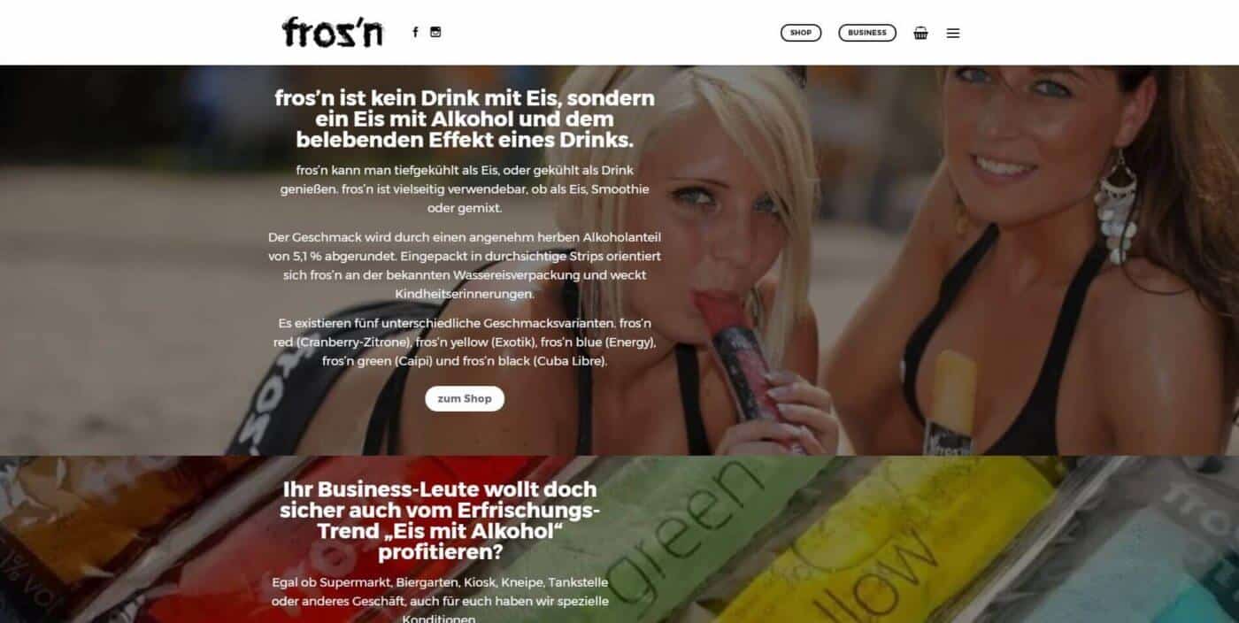 frosn Eis – frosn Eis mit Alkohol – Eiskalt genießen… 1